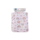 Baby Care hosszú ujjú pamut előke - Girl