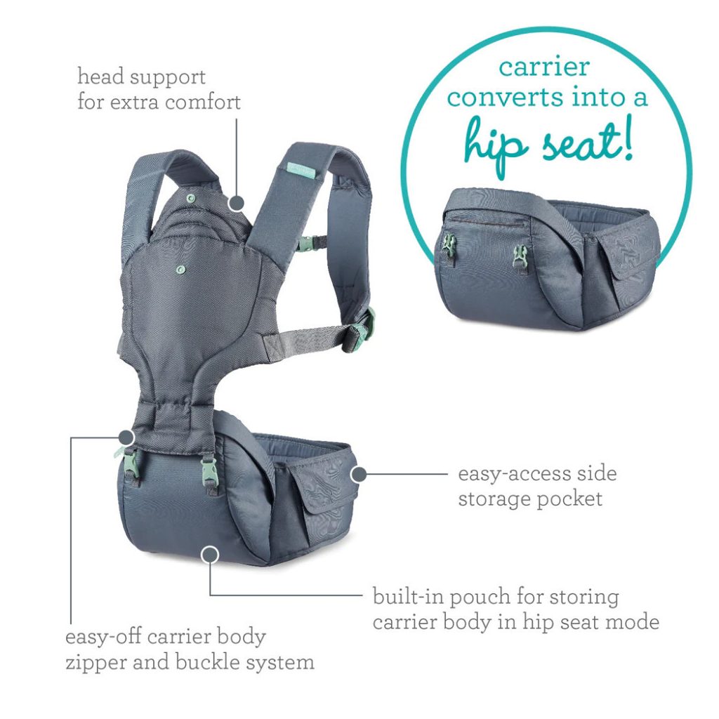 Infantino Hip Rider Plus 5az1-ben hordozó