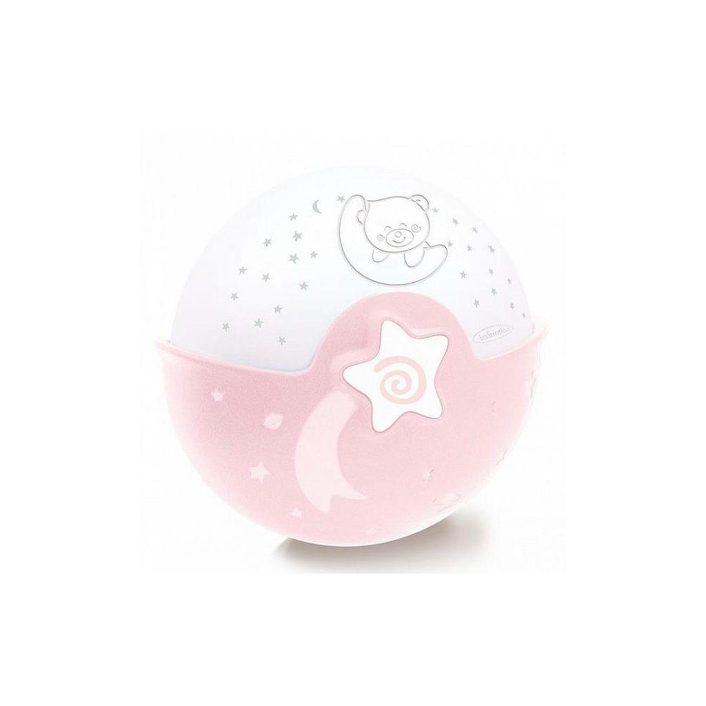 Infantino éjjeli fény és projektor - pink
