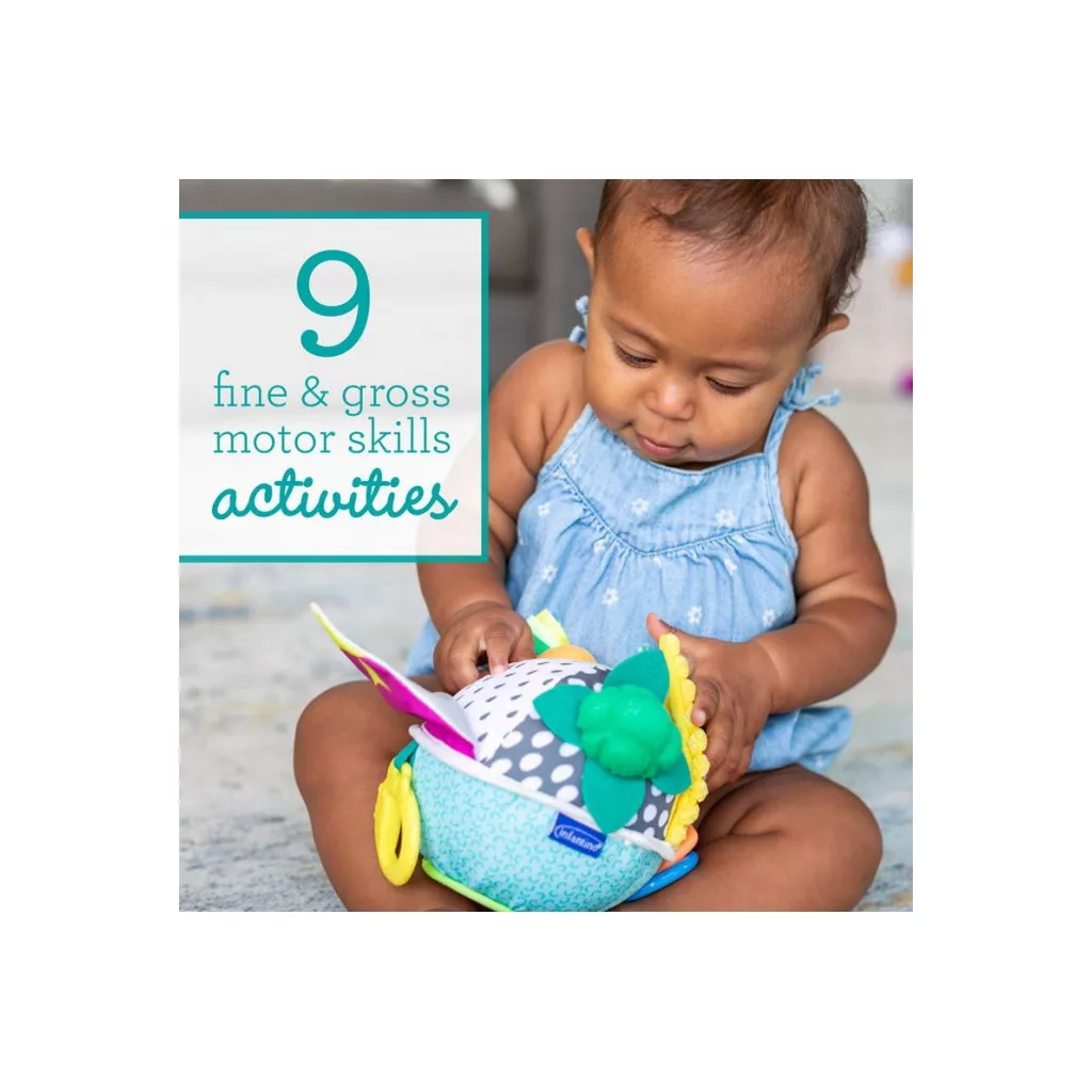 Infantino plüss játék - Busy Lil Sensory Ball