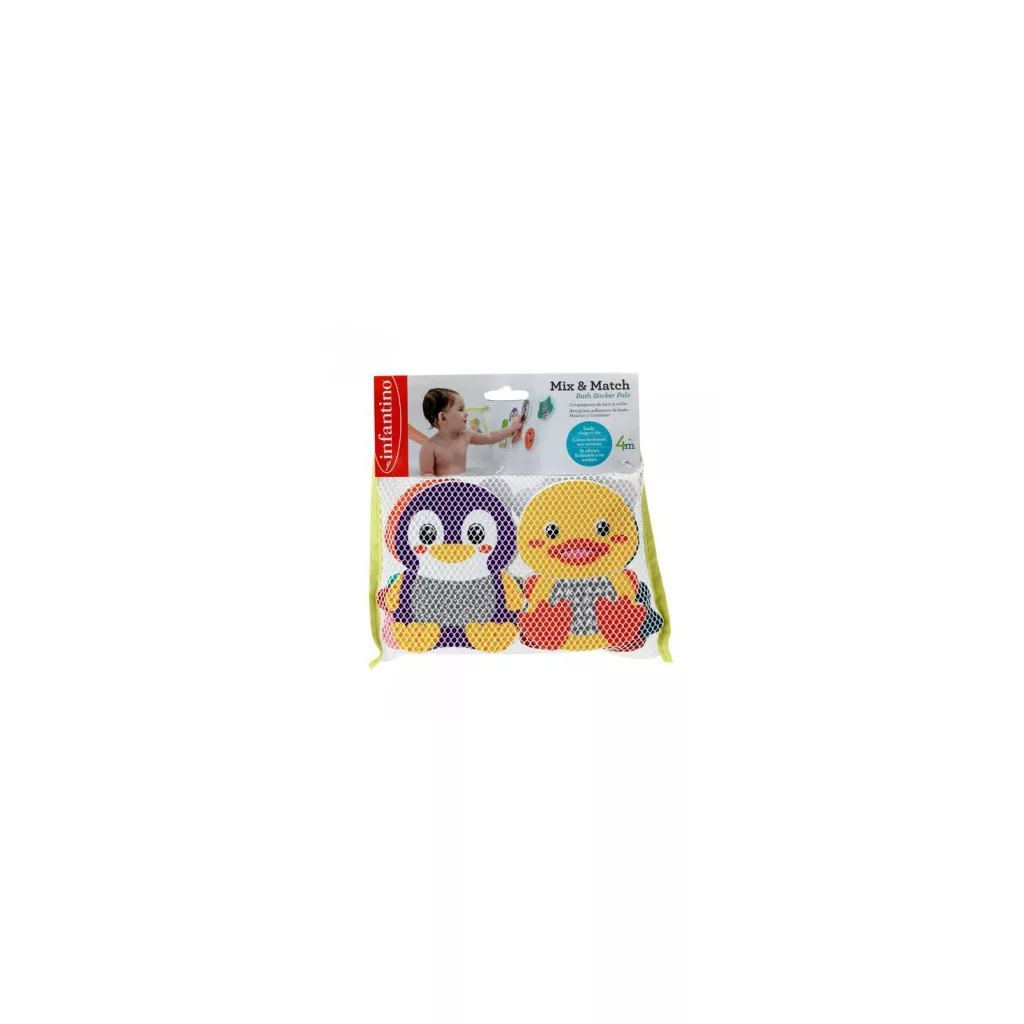 Infantino Mix & Match Bath Sticker Pals fürdőjáték
