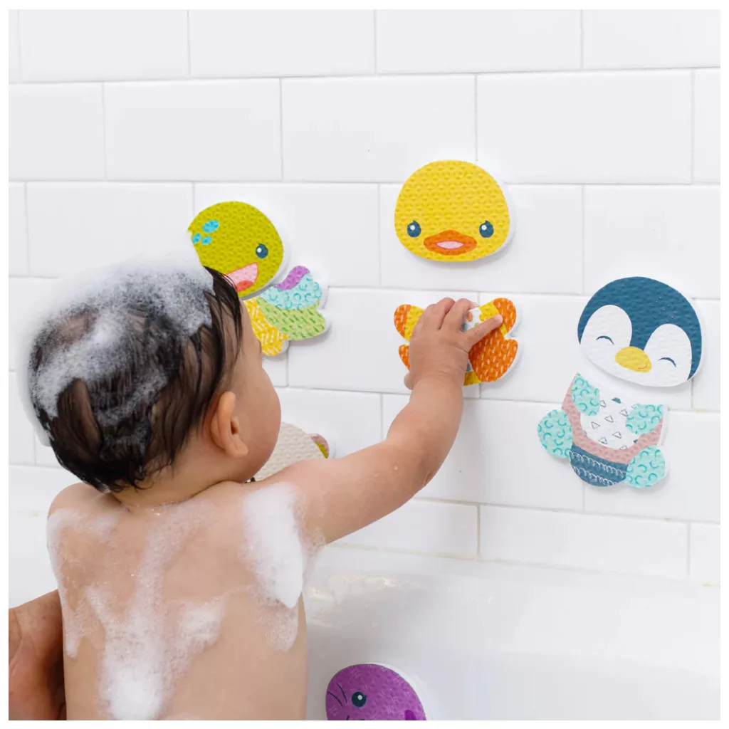 Infantino Mix & Match Bath Sticker Pals fürdőjáték