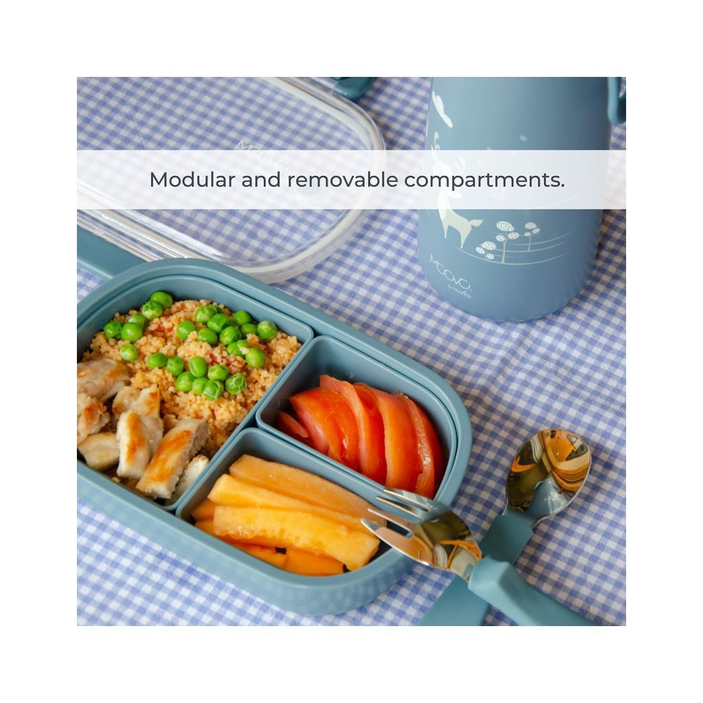 Nuvita uzsonnás doboz S 490 ml - English Rose 4420