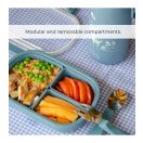 Nuvita uzsonnás doboz S 490 ml - English Rose 4420