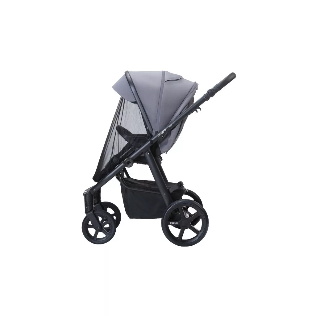 Espiro Next UP Black Gel 2in1 multifunkciós babakocsi - 310 Metal Black