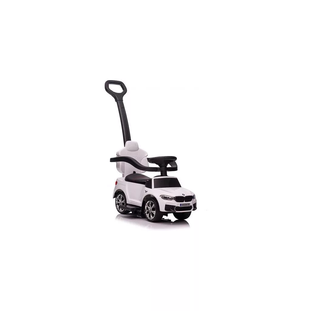 Chipolino BMW bébitaxi tolókarral - white