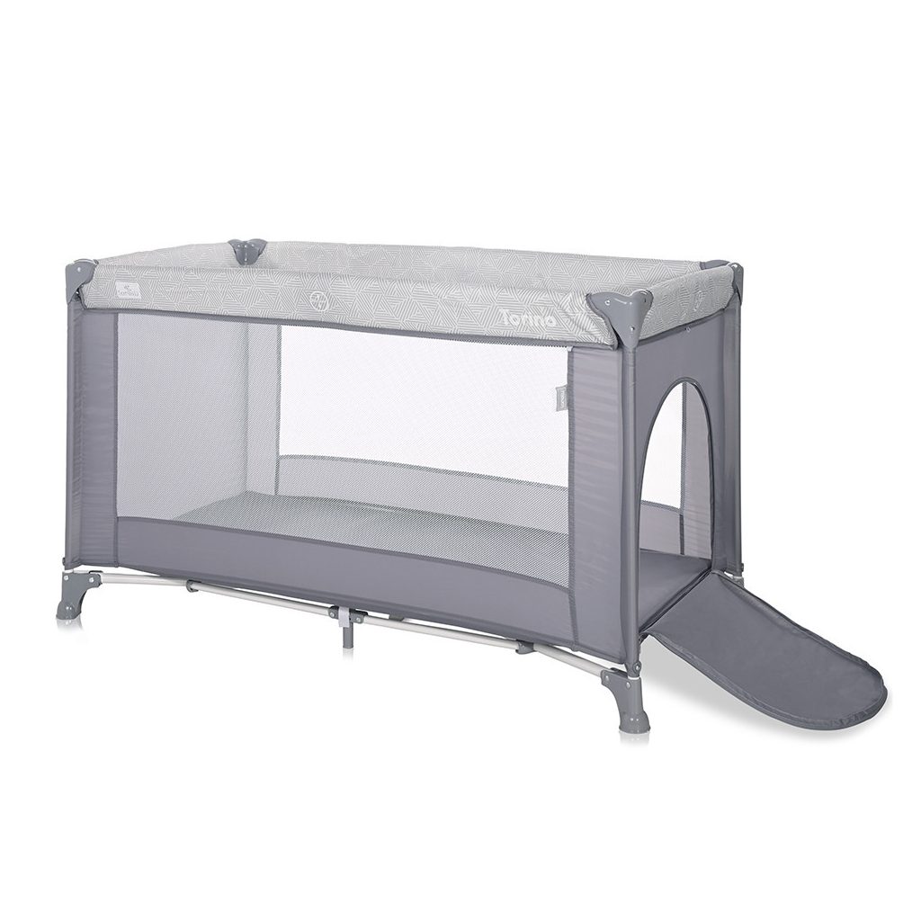 Lorelli Torino 2 multifunkciós utazóágy - Grey Striped Elements