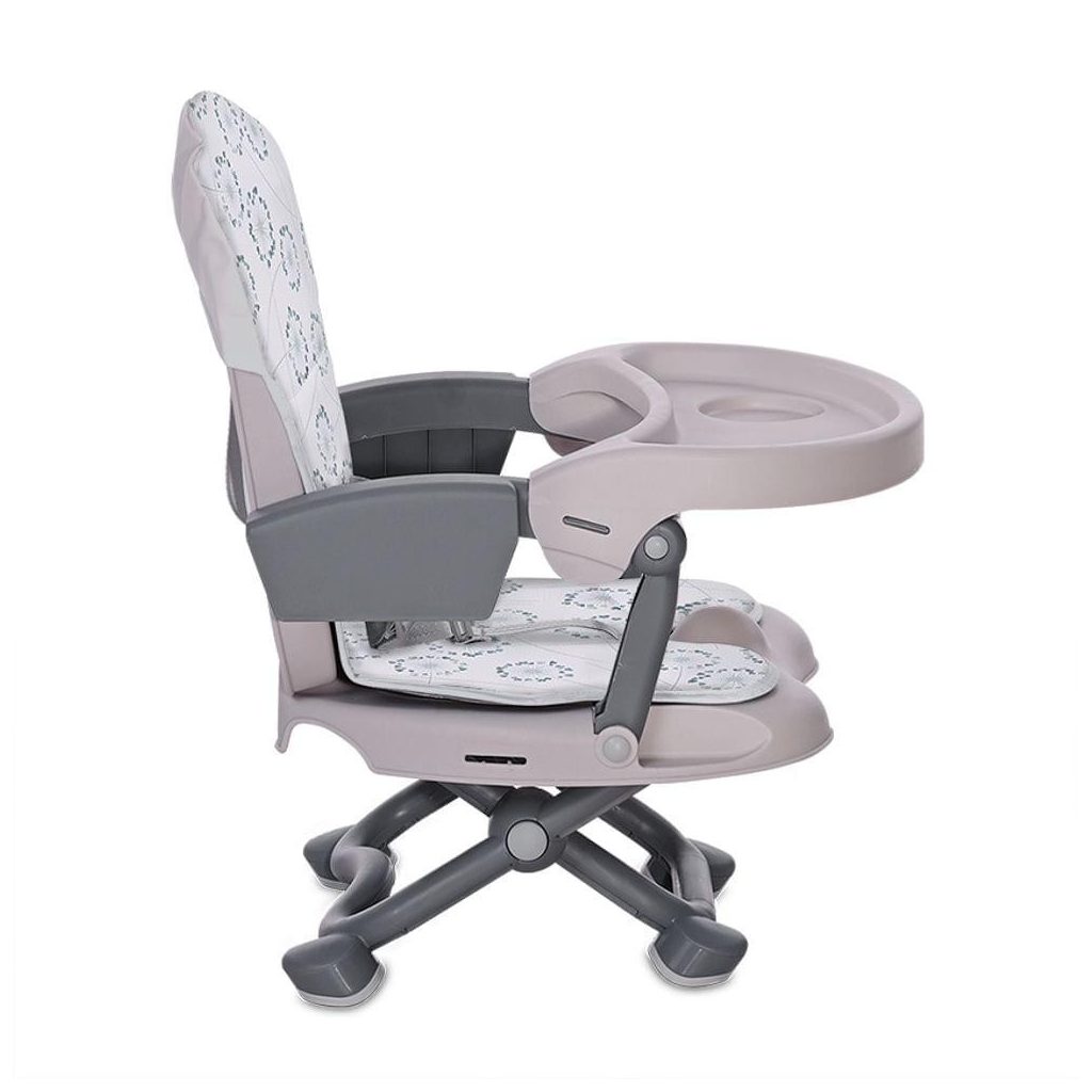 Lorelli Ego Plus székre szerelhető ülésmagasító - White Fluff PU Leather