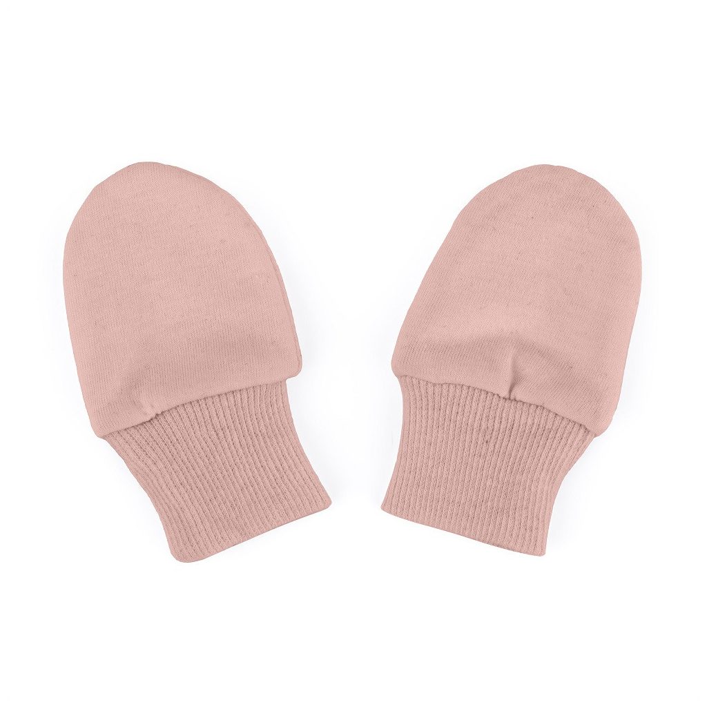 PETITE&MARS újszülött kesztyű Smoothie Delicate Pink
