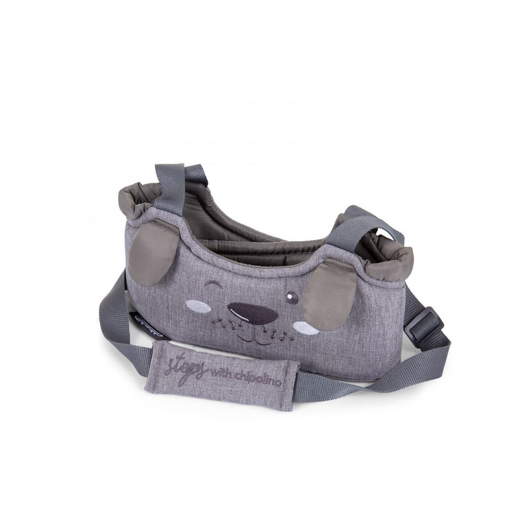 Chipolino 1st Steps babahám - graphite linen