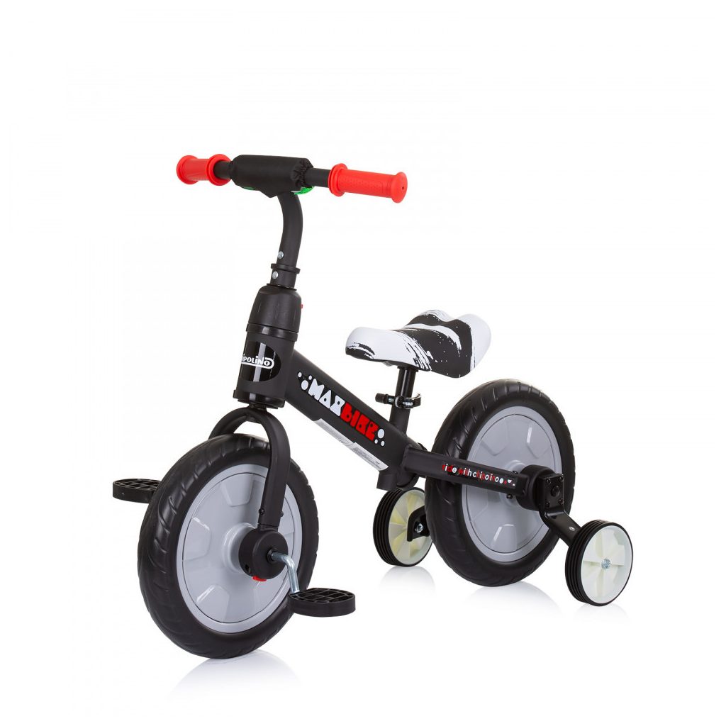 Chipolino Max Bike bicikli segédkerékkel - Grey