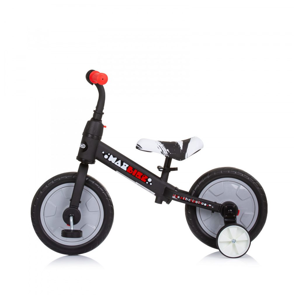 Chipolino Max Bike bicikli segédkerékkel - Grey