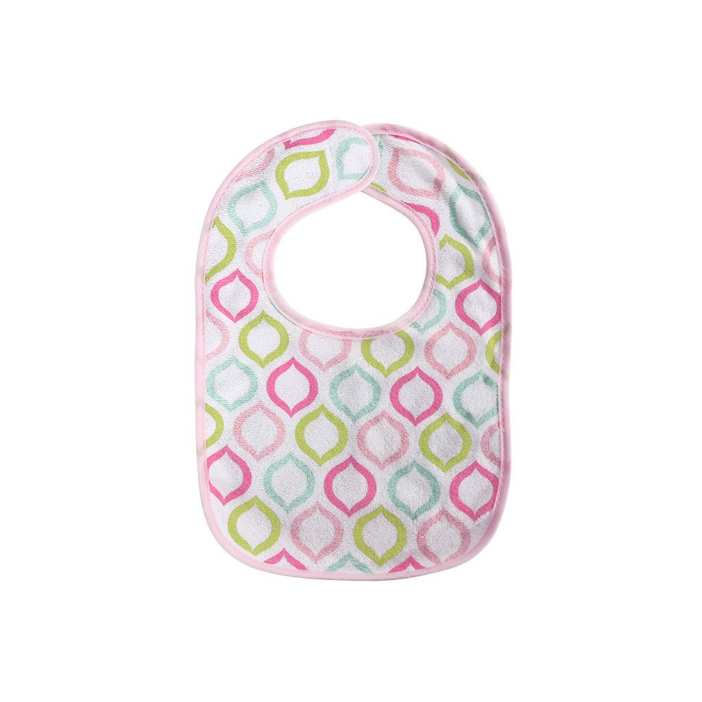 Baby Care 7Darab-os előke, tépőzáros - Girl