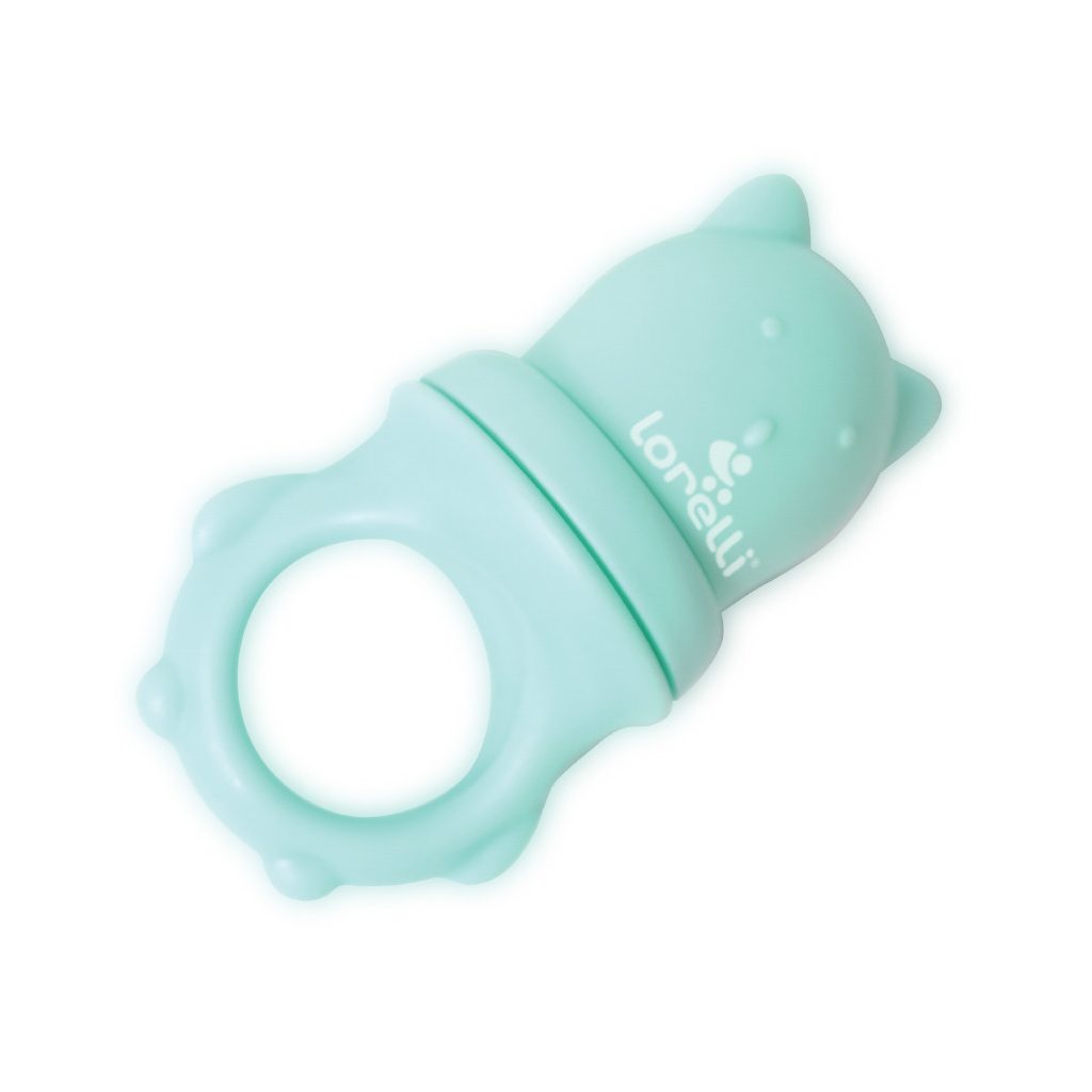 Baby Care etetőháló fogóval - blue/green