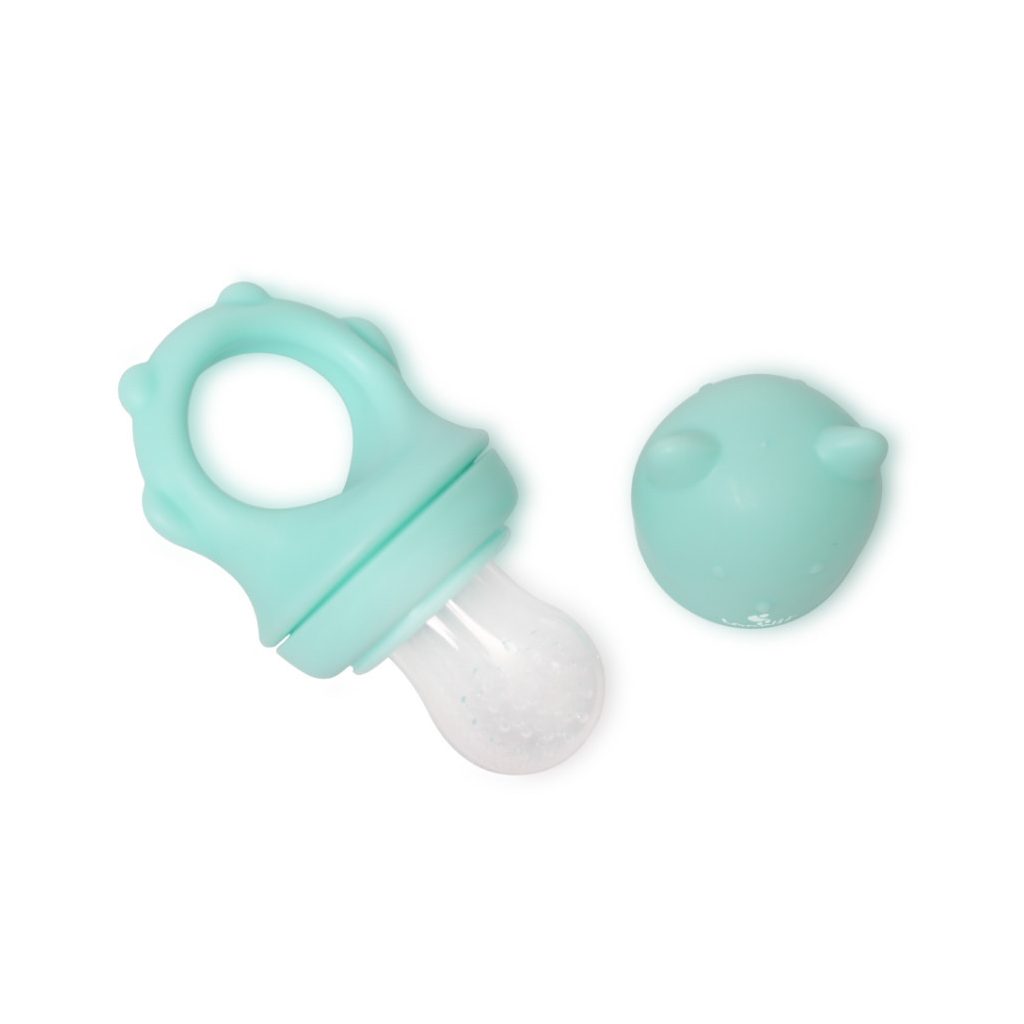 Baby Care etetőháló fogóval - blue/green