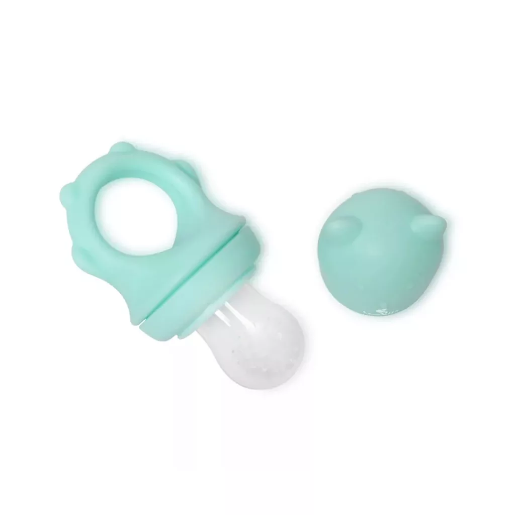 Baby Care etetőháló fogóval - blue/green