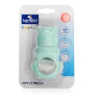 Baby Care etetőháló fogóval - blue/green