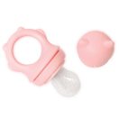 Baby Care etetőháló fogóval - pink