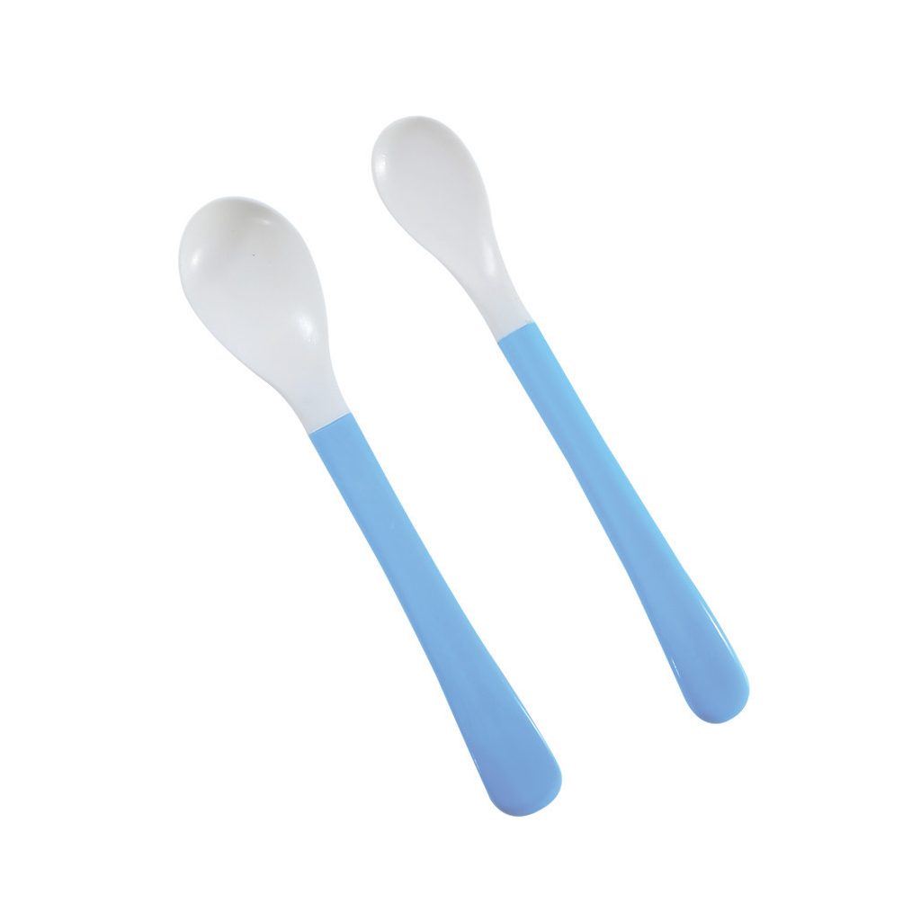 Baby Care puha etető kanál 2db - blue