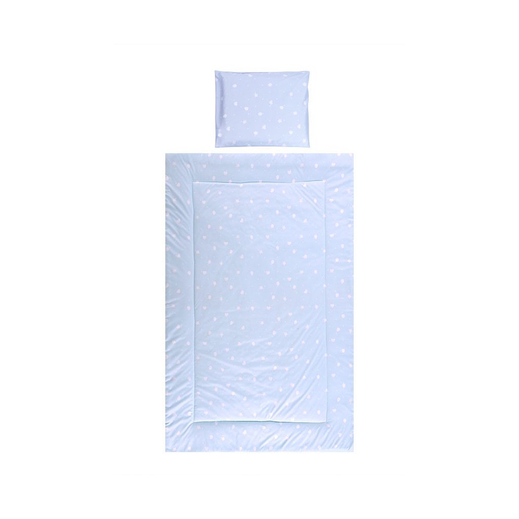 Lorelli 3 részes ágynemű garnitúra - Train Blue