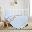 Lorelli 3 részes ágynemű garnitúra - Train Blue