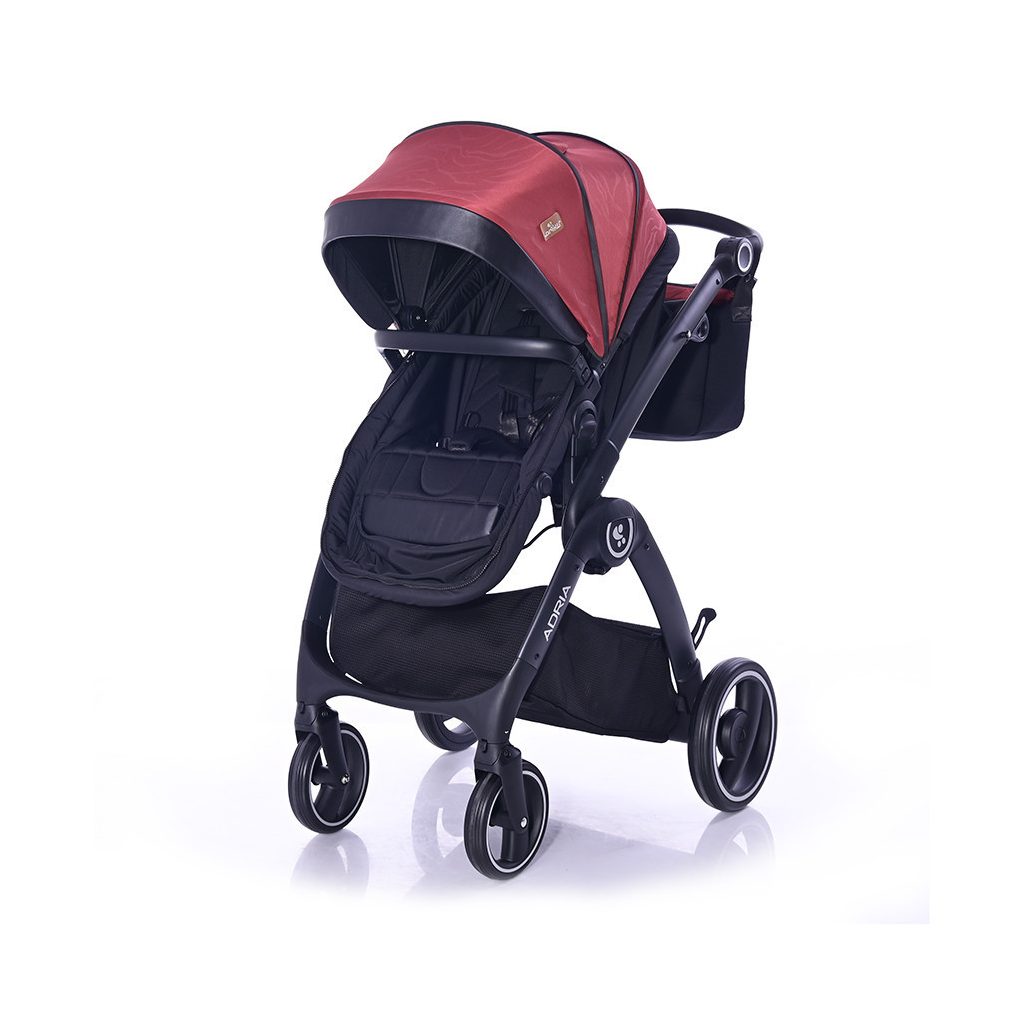 Lorelli Adria multifunkciós babakocsi - Premium Black&Red
