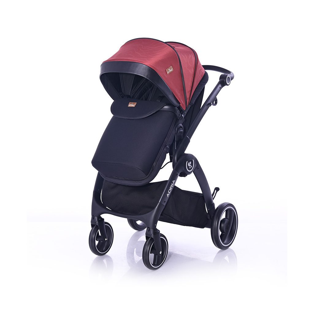 Lorelli Adria multifunkciós babakocsi - Premium Black&Red