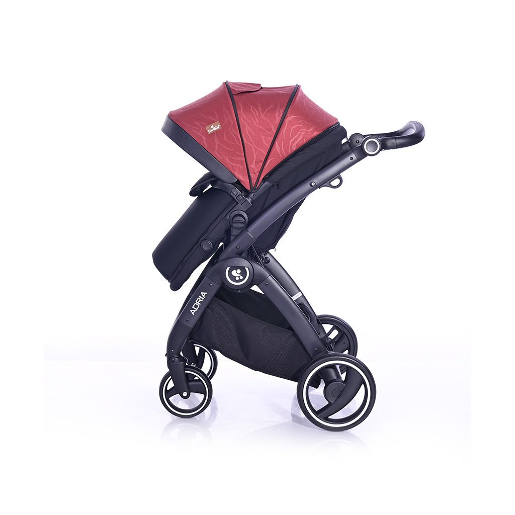 Lorelli Adria multifunkciós babakocsi - Premium Black&Red