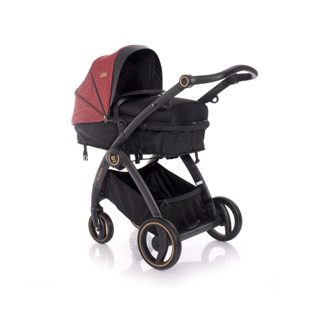 Lorelli Adria multifunkciós babakocsi - Classic Black&Red