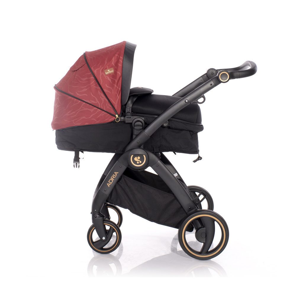 Lorelli Adria multifunkciós babakocsi - Classic Black&Red