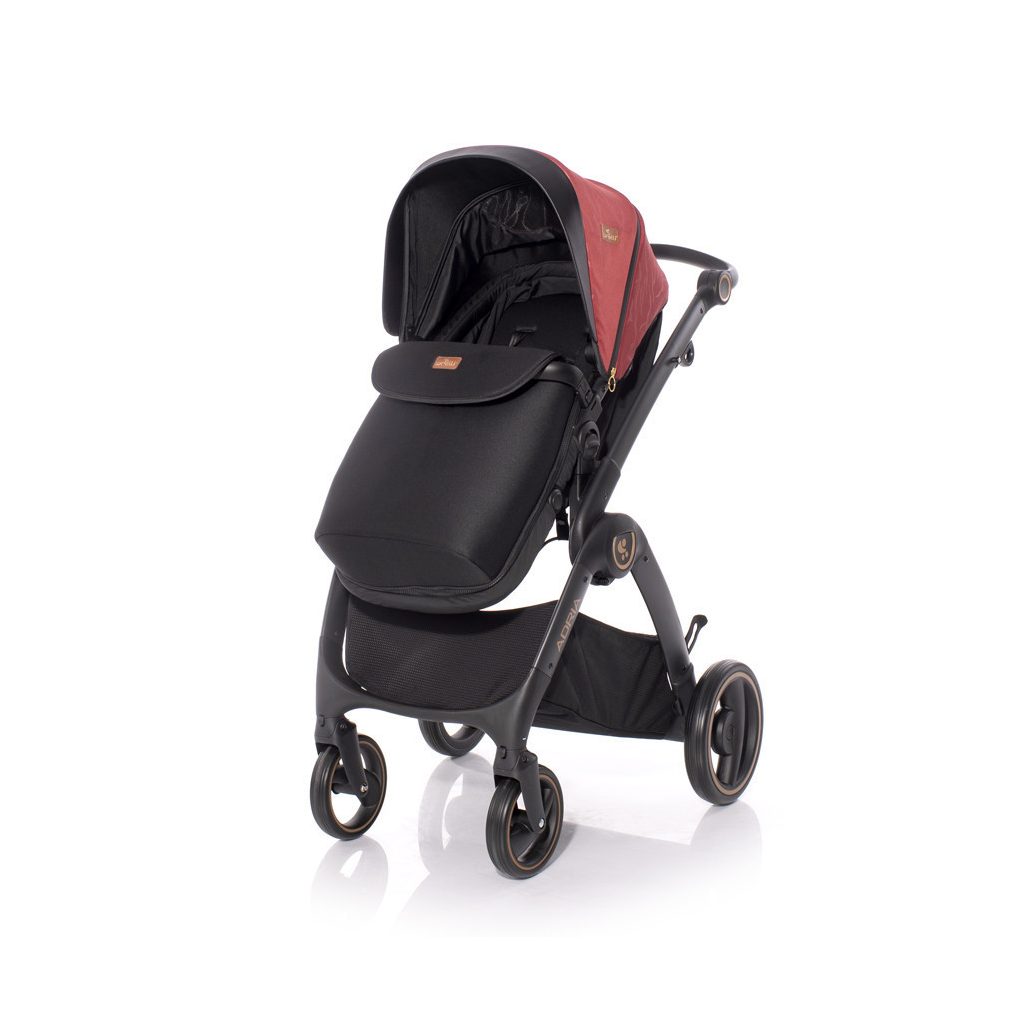 Lorelli Adria multifunkciós babakocsi - Classic Black&Red