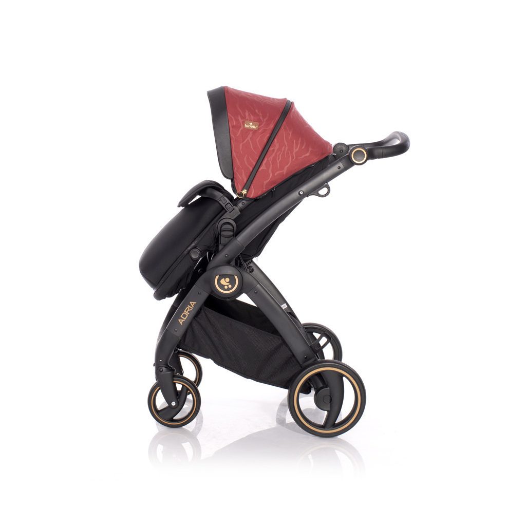 Lorelli Adria multifunkciós babakocsi - Classic Black&Red