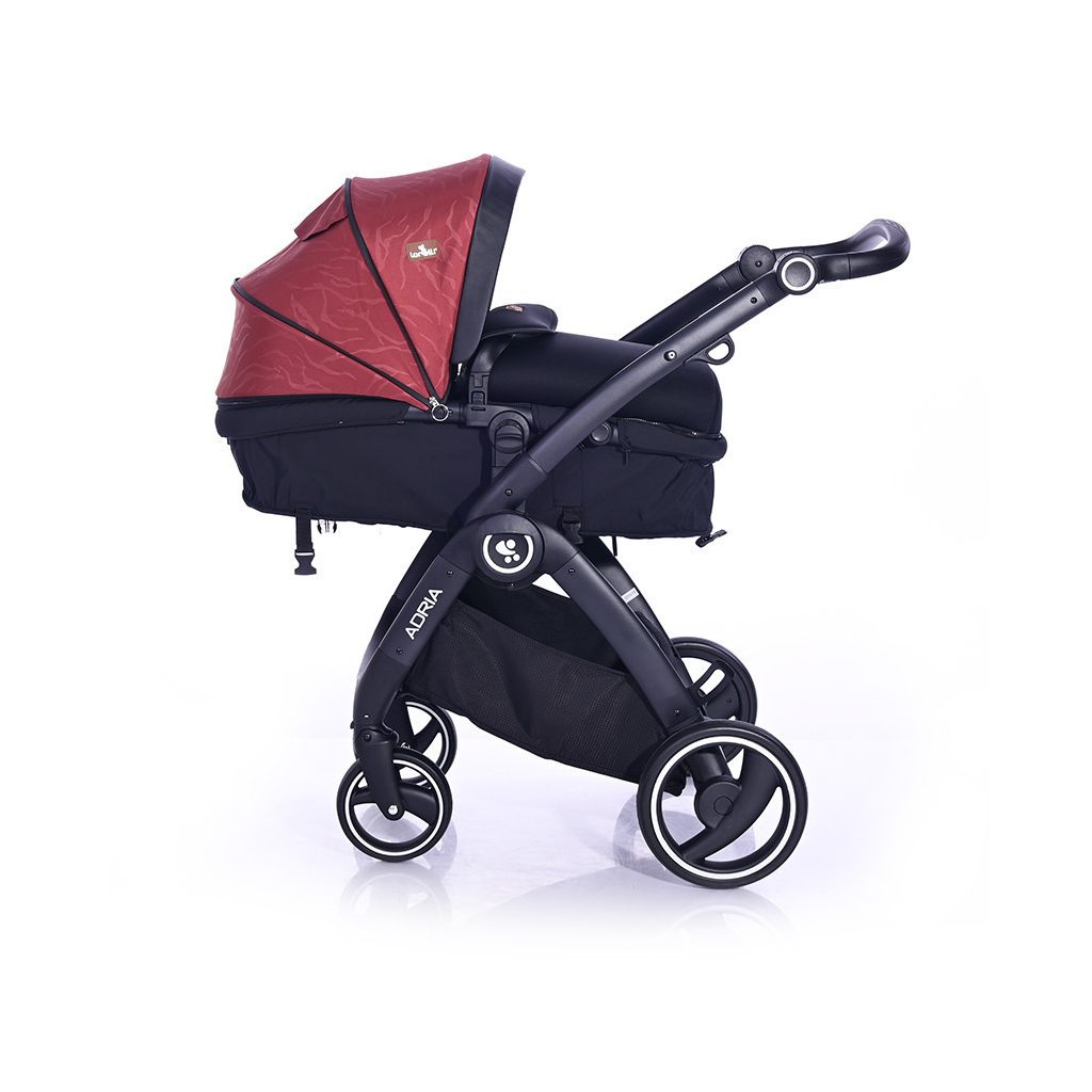 Lorelli Adria multifunkciós babakocsi - Classic Black&Red