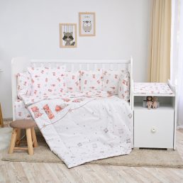   Lorelli ágynemű garnitúra Trend kombi ágyhoz - Bears & Pillows Beige