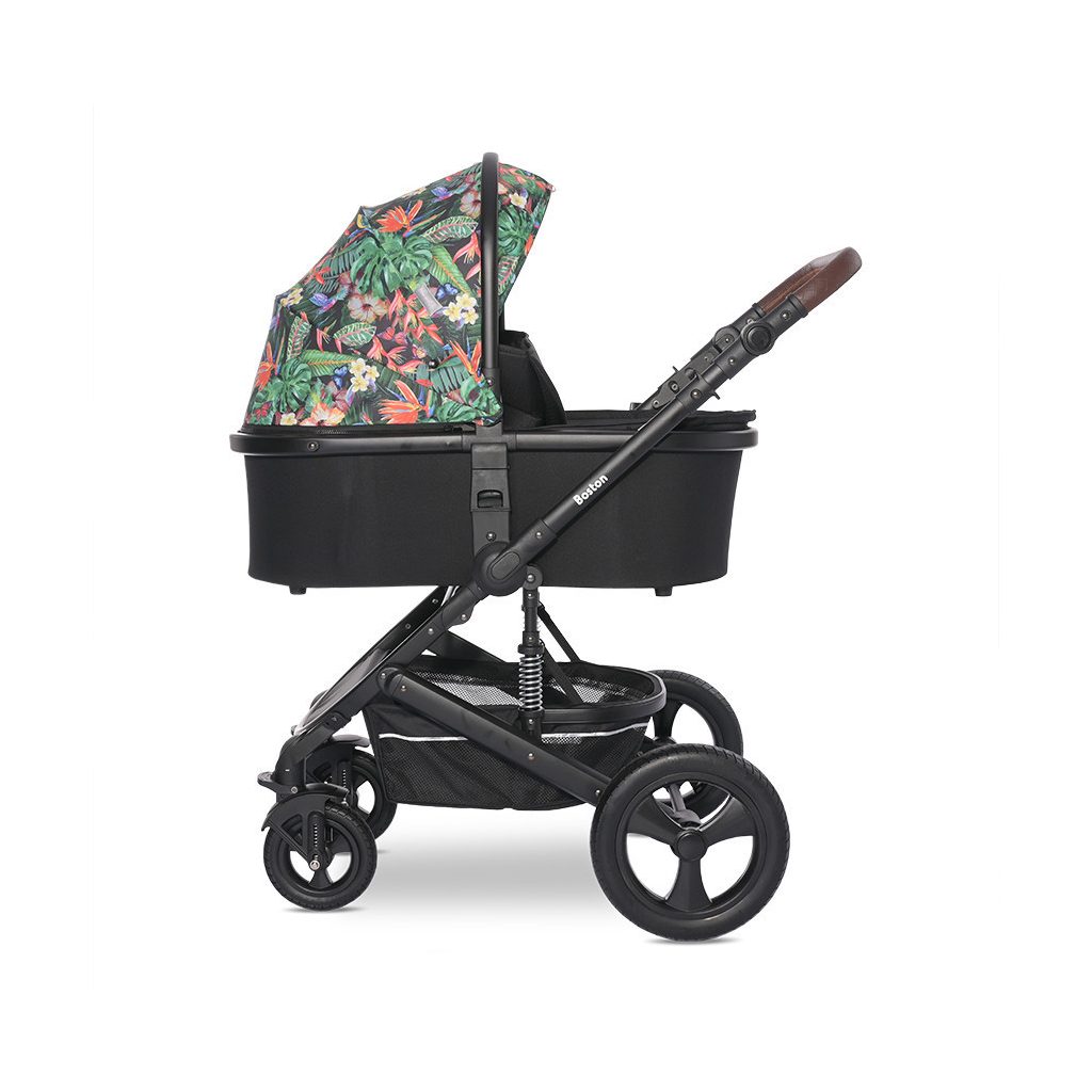 Lorelli Boston multifunkciós babakocsi - Tropical Flowers