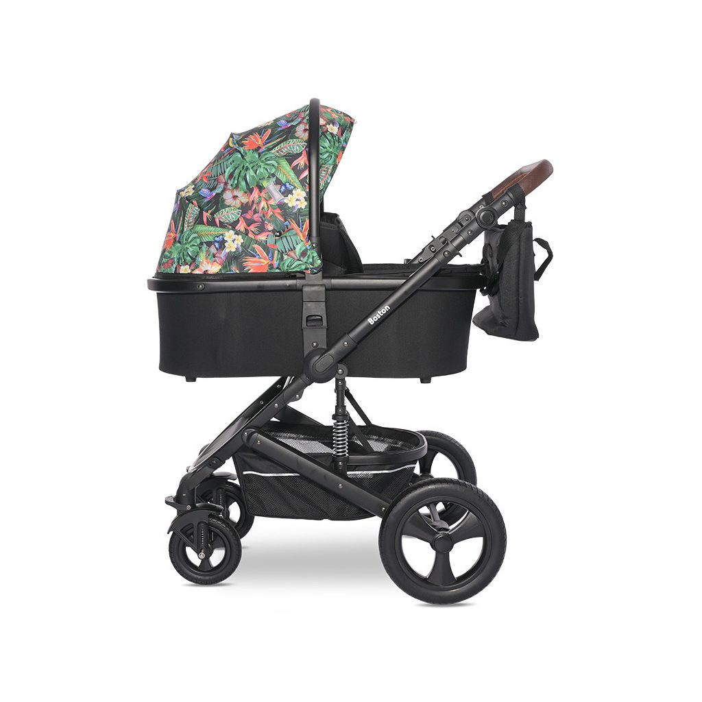 Lorelli Boston multifunkciós babakocsi - Tropical Flowers