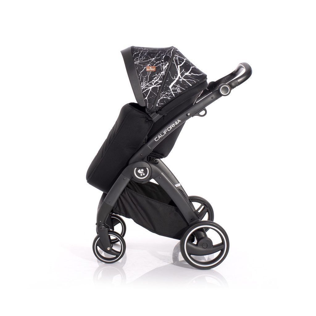 Lorelli California multifunkciós babakocsi - Black Marble