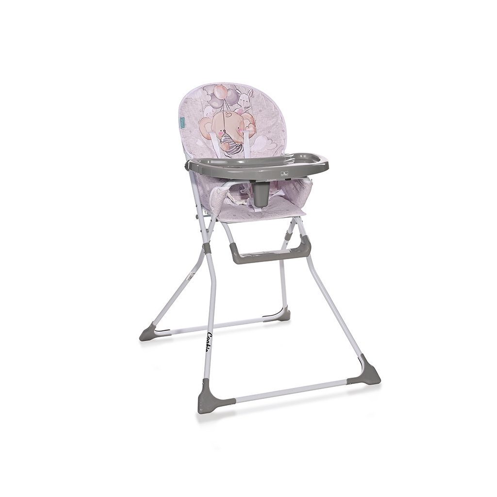 Lorelli Cookie fix etetőszék - Marble grey flying friends