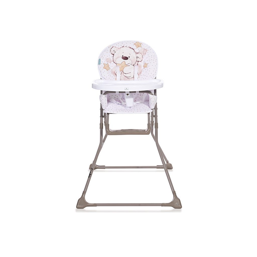 Lorelli Cookie fix etetőszék - White teddy bear