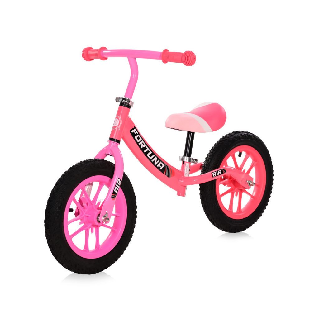 Lorelli Fortuna Air futóbicikli világító - Light&Dark Pink
