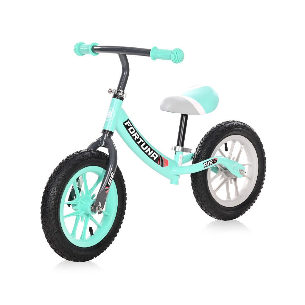 Lorelli Fortuna Air futóbicikli világító kerékkel - Grey&Green