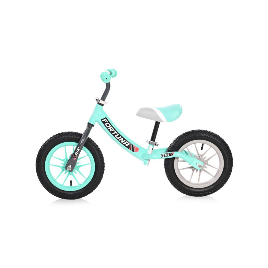 Lorelli Fortuna Air futóbicikli világító kerékkel - Grey&Green