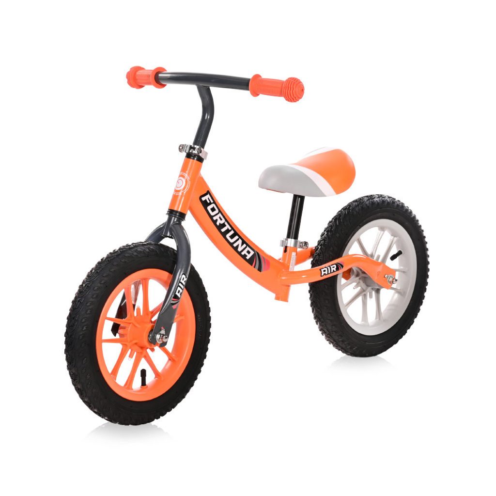Lorelli Fortuna Air futóbicikli világító kerékkel - Grey&Orange