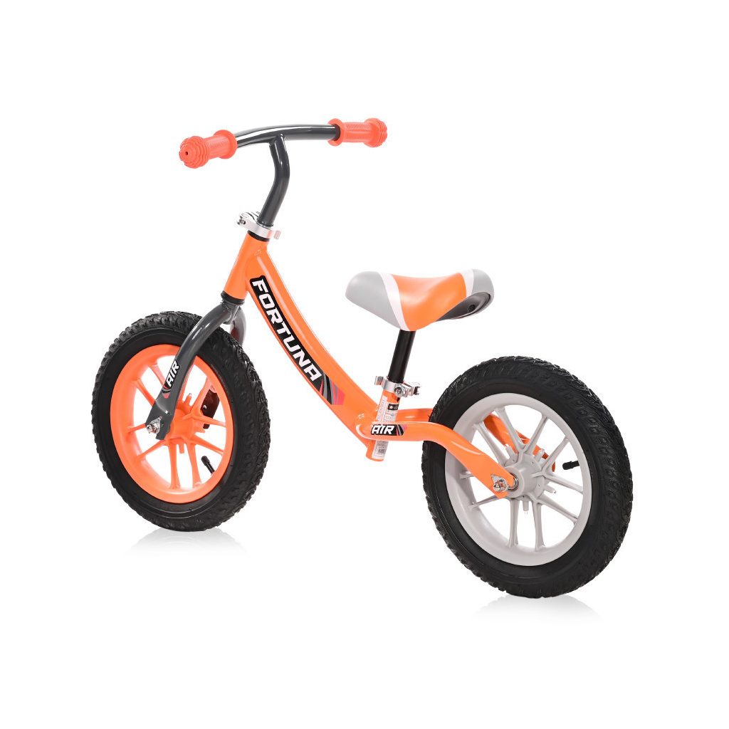 Lorelli Fortuna Air futóbicikli világító kerékkel - Grey&Orange