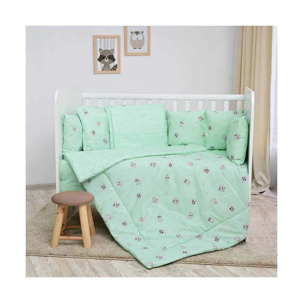 Lorelli Lilly ágynemű garnitúra 60x120 - Friends Green