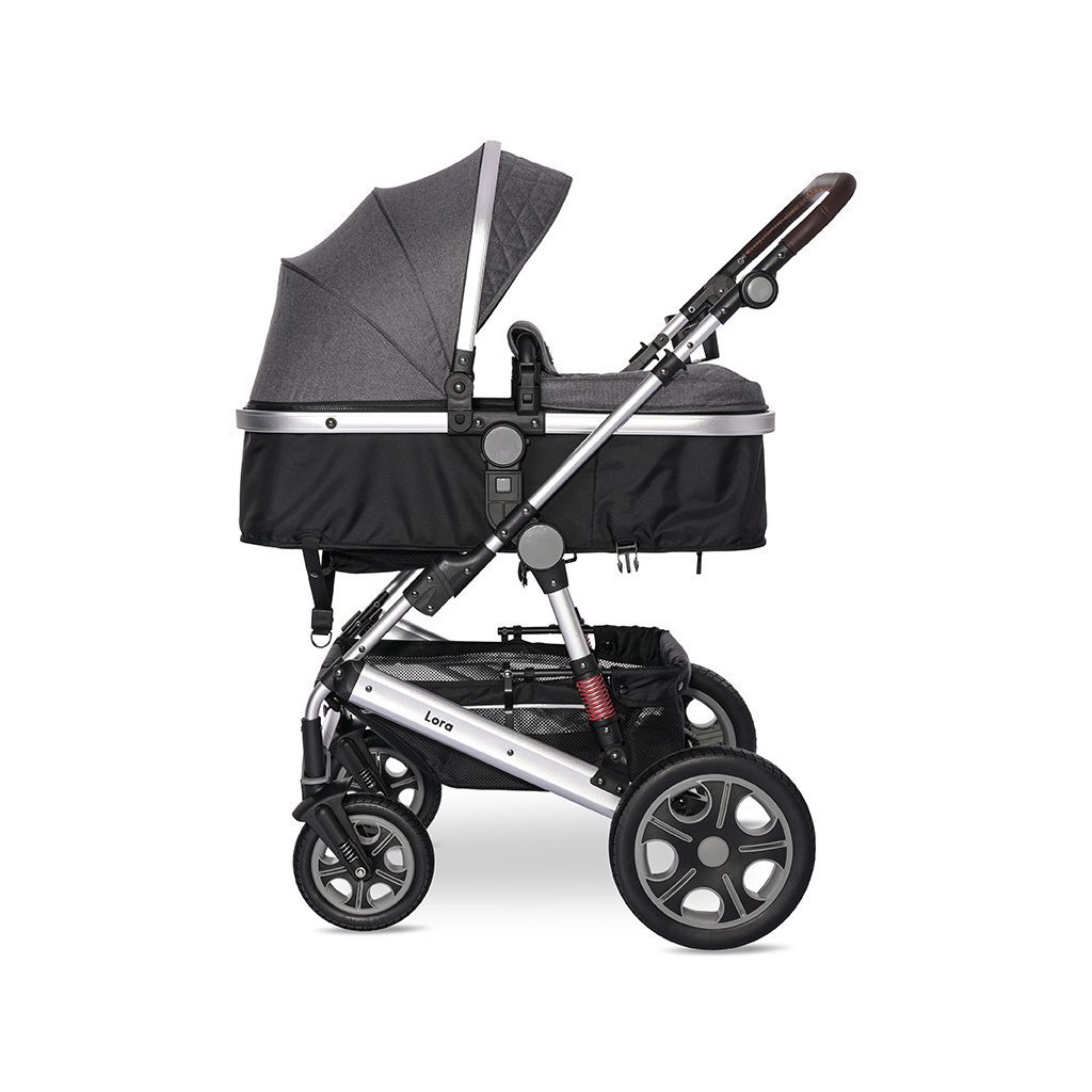 Lorelli Lora multifunkciós babakocsi - Steel Grey