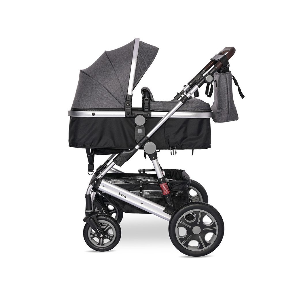 Lorelli Lora multifunkciós babakocsi - Steel Grey