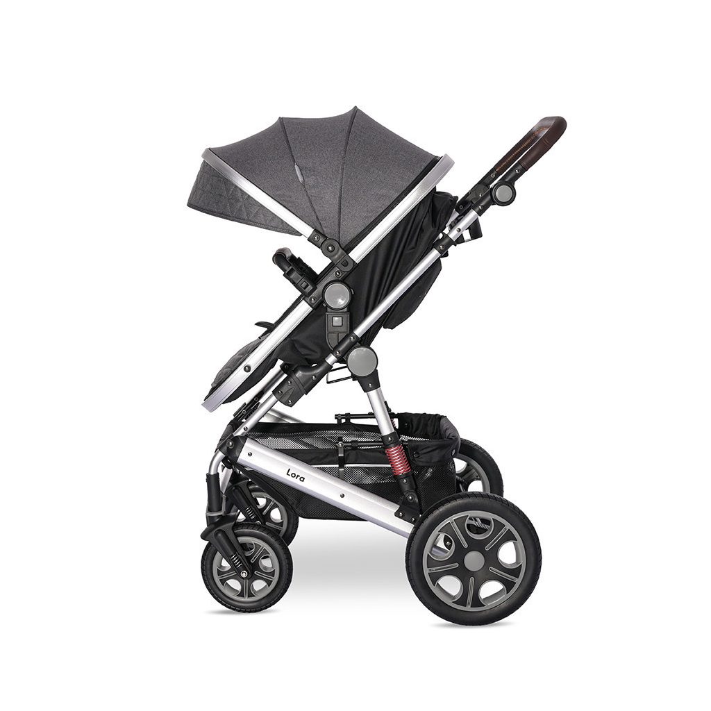 Lorelli Lora multifunkciós babakocsi - Steel Grey