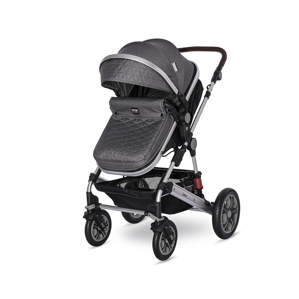 Lorelli Lora multifunkciós babakocsi - Steel Grey