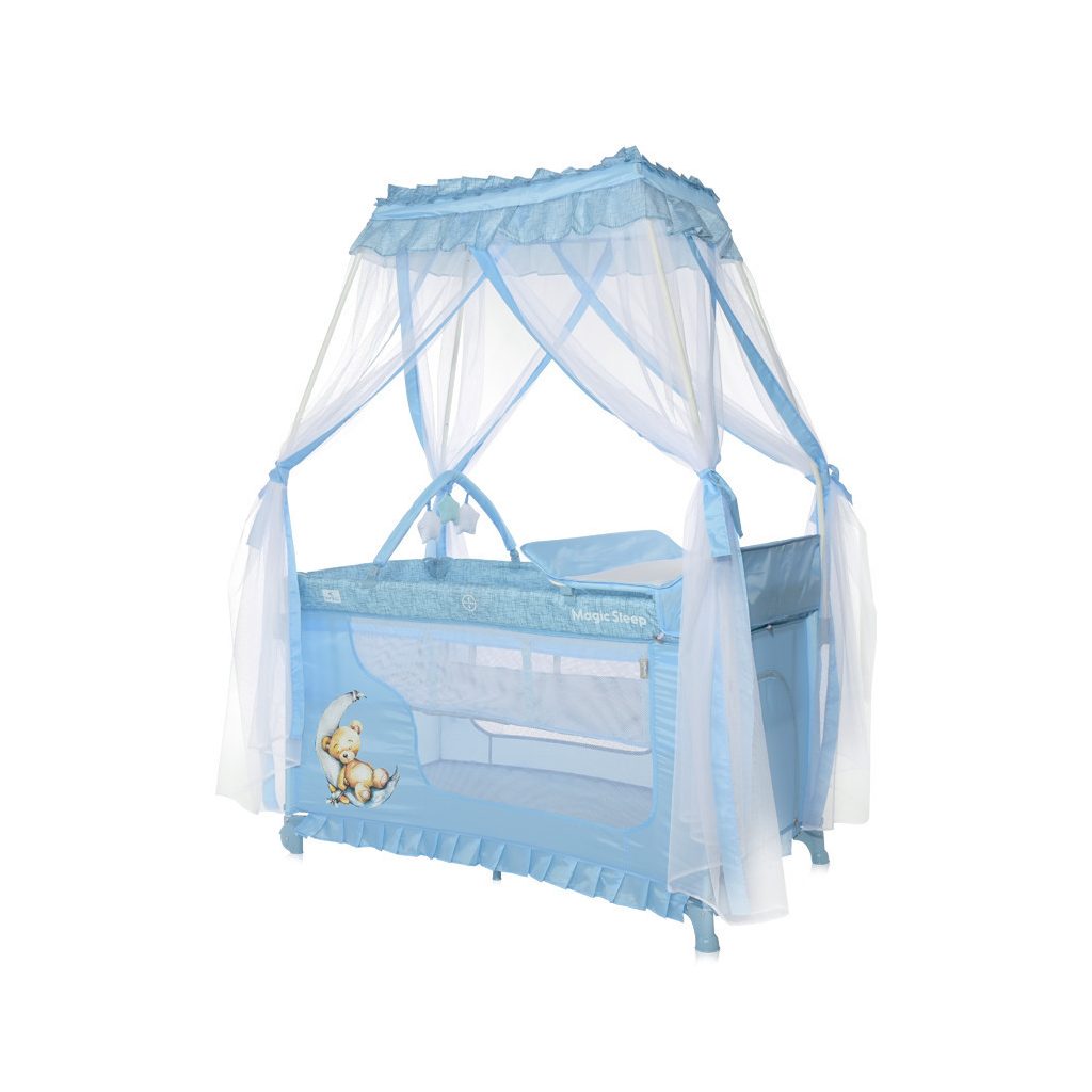 Lorelli Magic Sleep utazóágy - Bue Moon Sleeping Bear